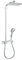 hansgrohe Raindance Select E 360 Duschsystem, 3 Strahlarten, Chrom