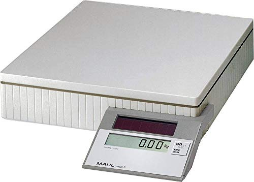 Maul MAULparcel S 50 Paketwaage Wägebereich (max.) 50 kg Ablesbarkeit 10 g, 50 g solarbetrieben Grau