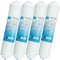 Wasserfilter für Samsung, LG, Side by Side Kühlschrank Filter extern. Schlauchanschluss ist fest integriert. 4-er Pack