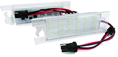 CARALL LE3342 Kit LED Kennzeichenbeleuchtung für Auto 12V 5W Canbus Kein Fehler Original Angriff Keine Änderung