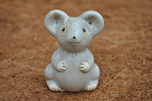 Mäuse,niedliche Gartendeko aus Keramik,4 er Set,10cm