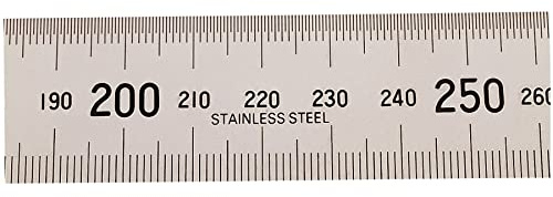 Draper 22672 Expert Stainless Steel Rule,Blue,600mm