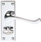 VICTORIAN SCROLL LEVER ON BACKPLATE - PRIVACY (CONTRACT RANGE)