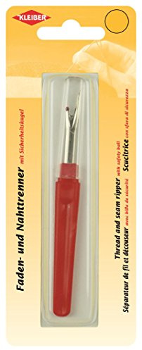 Kleiber Thread and Seam Ripper, 12 x 1 x 1 cm, Red