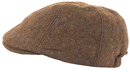 Heritage Traditions Sombrero de gorro de pico de pato de mezcla de lana, Marrón, talla única