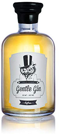 Gentle Gin Saffron - Small batch - Hand made, 0.5 l