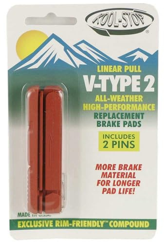 Kool Stop V2 Bremsschuh Braun Einheitsgröße