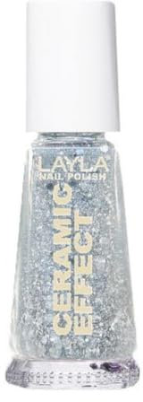 Layla Cosmetics 1243R23-051 Ceramic Effect Nagellack - dancing with the stars, 1er pack (1 x 0.01 l)