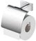 Duravit Papierrollenhalter Karree, Toilettenpapierhalter für 1 Rolle, Klopapierhalter Wandmontage, Chrom