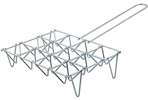 Metaltex Griglia, Cromo, Colore Unico, 9 uds