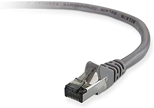 Belkin Netzwerk-Kabel, Ethernet Kategorie 6 grau grau 5 Meter
