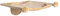 Trixie 43511 Liegemulde zur Wandbefestigung, 42 × 41 cm, beige