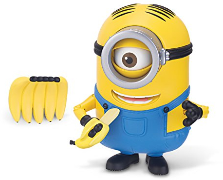 The Minions Deluxe Action Figure [Banana Munching Stuart]