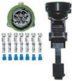 PROPLAST 50 071 300 Kompaktstecker AMP 7-pol. Stiftgehaeuse