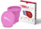 Sterilisator für Menstruationstasse, faltbar mit Sileu-Deckel aus medizinischem Silikon, wiederverwendbar, Rosa – Ideale Ergänzung für die Menstruationstasse.