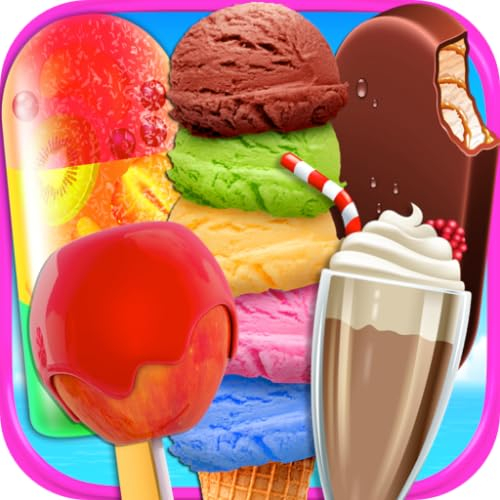 Beach Food Maker - Frozen Ice Cream Bars, Popsicles, Snow Cones, Candy Apples, Milkshakes, & Ice Cream Truck Games FREE
