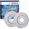 Bosch BD782 Bremsscheiben - Vorderachse - ECE-R90 Zertifizierung - zwei Bremsscheiben pro Set