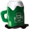 Beistle Plush St Patrick's Day Beer Mug Hat, Fabric, Green/White/Black, One Size
