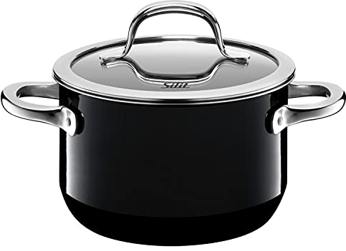 Silit Olla Baja, Negro, 16 cm