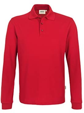 HAKRO Longsleeve-Poloshirt Performance