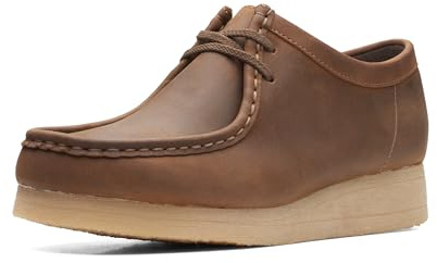 Clarks Women's Padmora Oxford, Brown Smooth, 6.5 M US