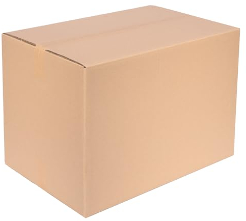 verpacking cartons 60 x 40 x 40 cm à hauteur variable marron KK-109 à simple cannelure – boite postale carton pour marchandises de grande taille (100 pièces)