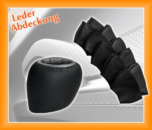 myshopx SB-212 Leder Abdeckung für Schaltknauf
