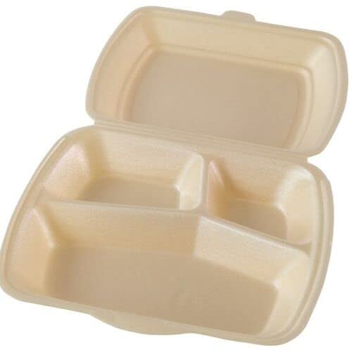 Fredman 200 Menüboxen 3-geteilt creme beige