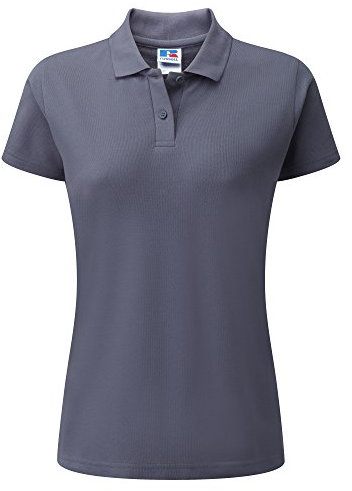 Jerzees Colours Ladies 65/35 Hard Wearing Pique Short Sleeve Polo Shirt (XL) (Convoy Grey)