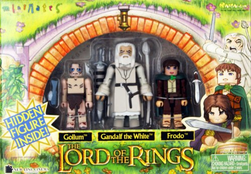 THE LORD OF THE RINGS - GOLLUM, GANDALF THE WHITE und FRODO -THE ULTIMATE MINI COLLECTIBLE - ARTASYLUM