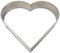 Schneider Backform Herz, 43 - 50cm, größenverstellbar, Kuchenform Backrahmen Tortenring