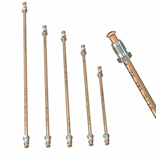 AUPROTEC Bremsleitung Ø 4,75 mm Kupfer/Kunifer mit ABE einbaufertig Bördel (F) 150mm - 3050mm Auswahl: (Länge 240 mm Bördel F Standard)