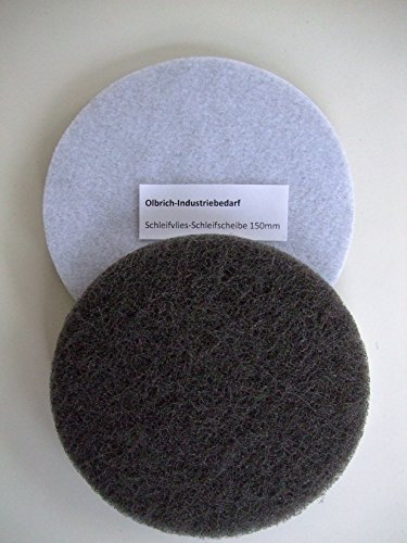 Olbrich-Industriebedarf Schleifgewebe - Schleifscheiben 150 mm 10 Stück - Korn 320