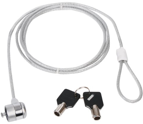 Konig electronic CMP-SAFE3 Cable Antivol universel pour ordinateur portable netbook notebook 2 clés incluses
