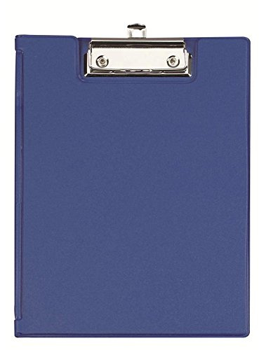 Maul 2339337 Schreibmappe A5 mit Folienüberzug, blau