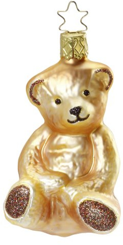 Inge-glas 85100711 Mein Spielkamerad, 8.5 cm, Glasornament, mundgeblasen und handbemalt