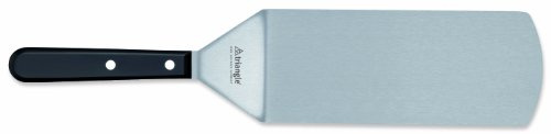 triangle Palette gewinkelt 16 cm - Profi-Winkelpalette Edelstahl Solingen | Classic genietet, Konisch geschliffene Klinge, gehärteter Stahl DIN 1.4021, genieteter ABS-Griff, 45,5 cm Gesamtlänge