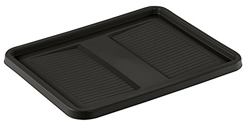 keeeper Deckel für Transportbox Robert, 40 x 30 cm, Roberta, Graphit-Grau