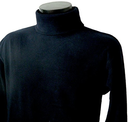 OUTLET MILITARY Dolcevita (Lupetto) in Micropile Blu Navy (L)