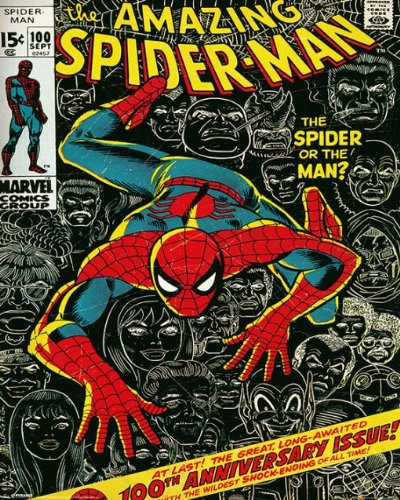 Spider-Man – Marvel Cover – 40 x 50 cm Kunstdruck/Poster