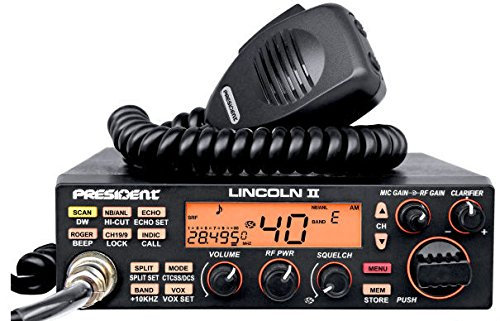 President Lincoln II Plus V3 10/12M Mobile Transceiver