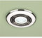 HIB 32700 Cyclone Chrome Showerlight with LED Cool White Lamp & High Power Inline Fan