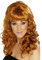 NET TOYS Braune Locken Perücke, Langhaarperücke Kastanienbraun, Faschingsperücke Damenperücke braun, one size, Kunsthaar