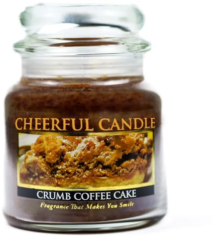 A Cheerful Giver Fröhliche dem Geber Crumb Kaffee Kuchen Jar Kerze, braun, 16 oz
