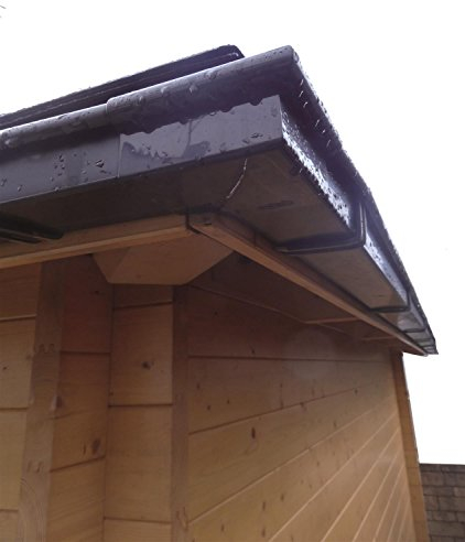 Regensammler mit Überlaufschutz weiß