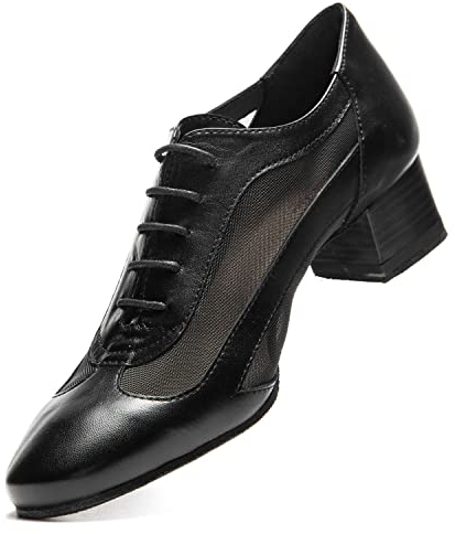 Rumpf 9103 Damen Tanzschuhe Swing Lindy Hop Balboa Westcoast, Schwarz, Schwarz - Schwarz - Größe: 37 EU