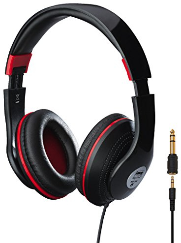 MONACOR MD-390 Stereo-Kopfhörer schwarz, 220100