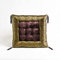 Aga's Own Indische Sitzpuff Sitzkissen Bodenkissen Yogakissen Orientalisches Kissen Indien (Braun)