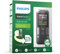 Philips DVT2710 Digitales Diktiergerät inkl. Spracherkennungs-Software f. Windows, kompaktes Aufnahmegerät, mp3 Recorder, Farbdisplay, 8 GB Speicher, USB-Anschluss, Plug & Play, Anthrazit