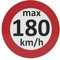 AUPROTEC Geschwindigkeitsaufkleber Winterreifen Aufkleber 160-240 km/h Auswahl: (5 Stück, 180 km/h)